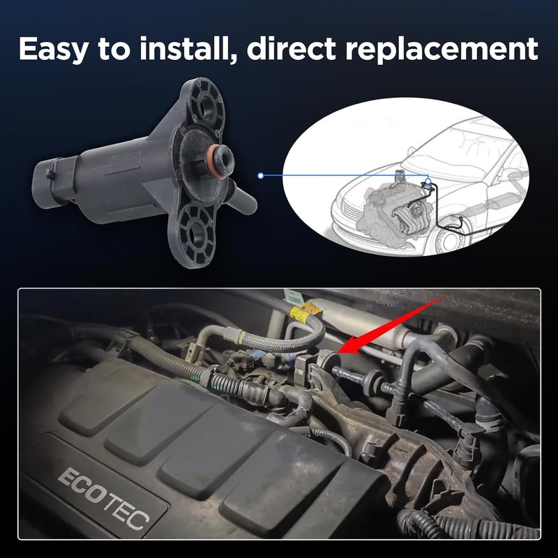AIKEN EVAP Canister Purge Valve Vapor Canister Purge Control Solenoid Fits Cadillac Escalade, Chevrolet Astro/Blazer/Silverado/Tahoe, GMC Jimmy/Sierra/Yukon & More Pickup Truck 1997-2002 P/N 1997277. - Image 4